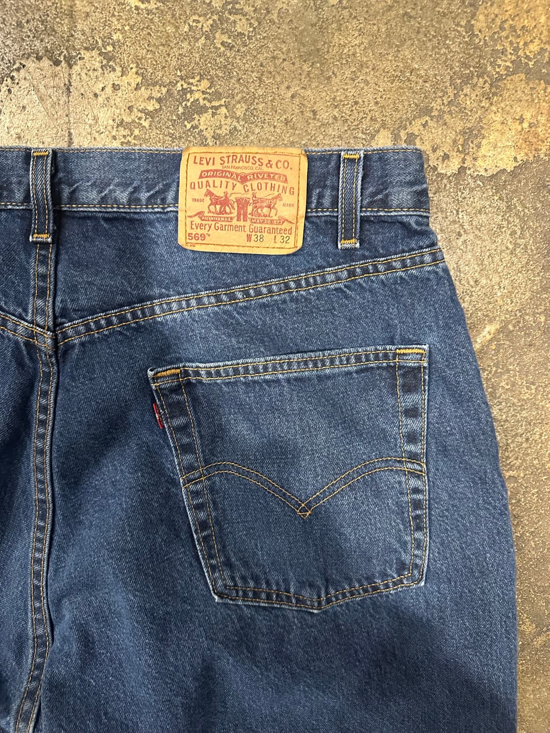 빈티지 00s 리바이스 569 데님팬츠  상품이미지3