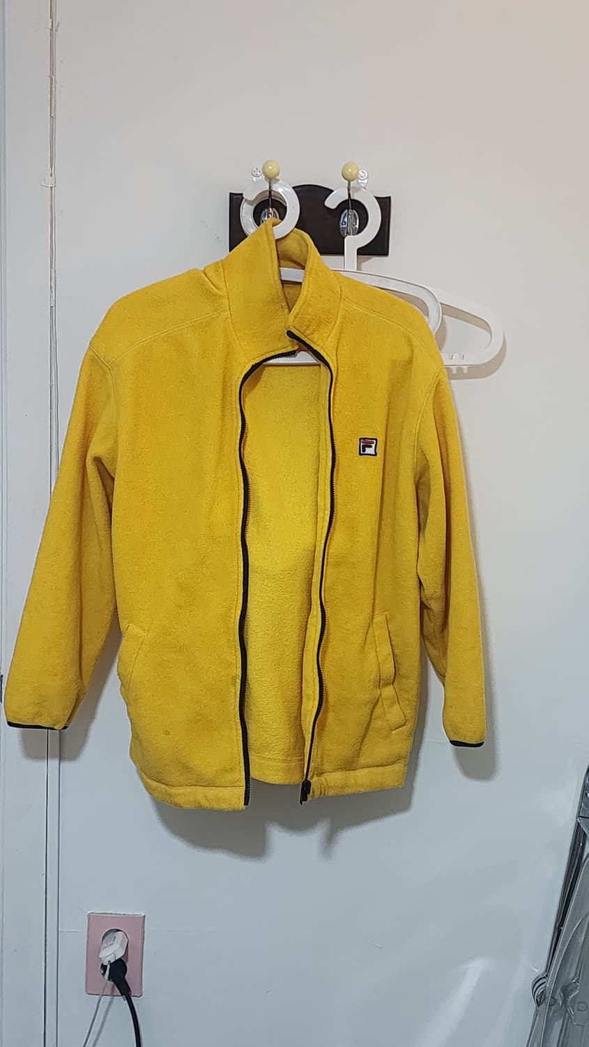 일본 휠라 노랑 플리스 FREE 상품이미지1