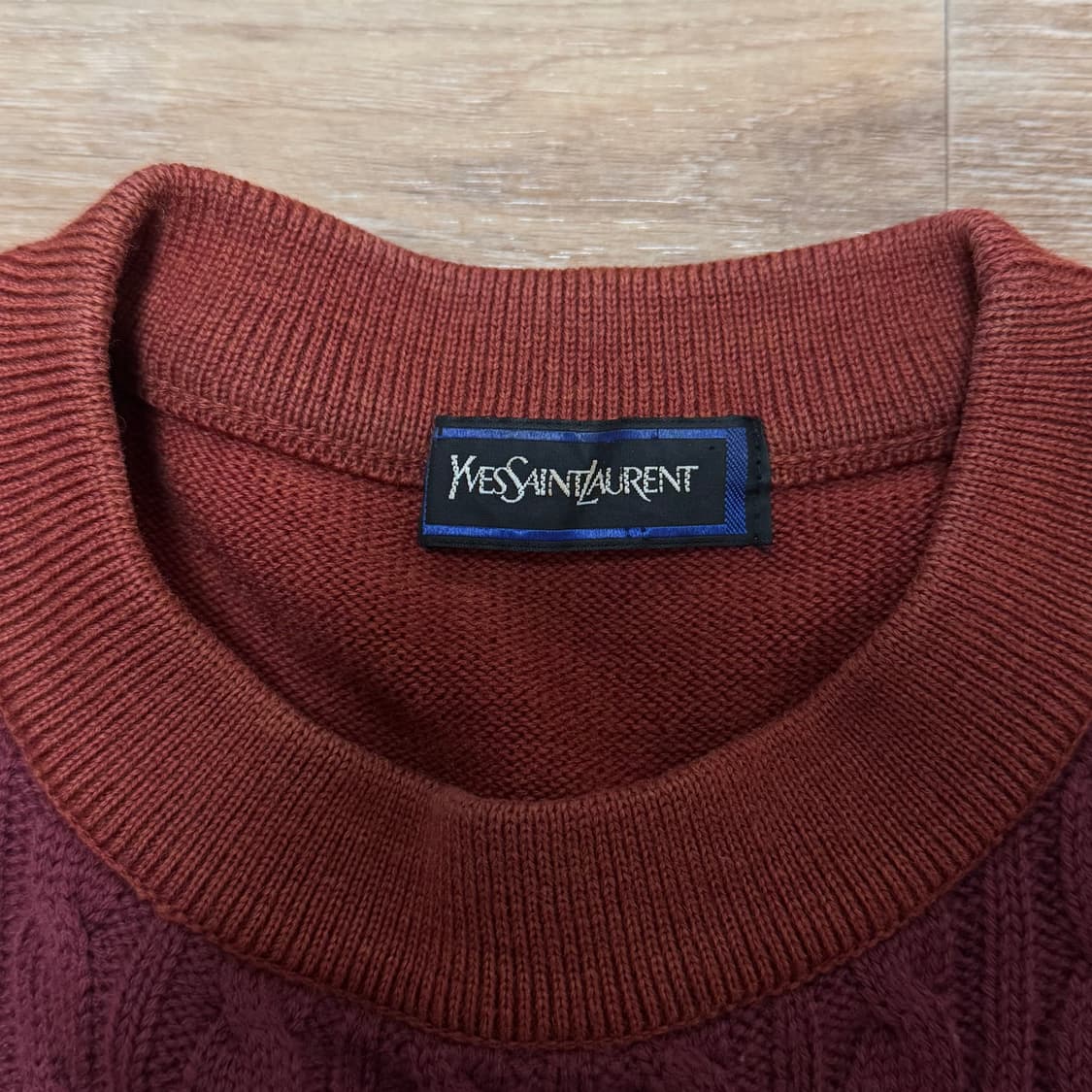 입생로랑 빈티지 니트 상품이미지3