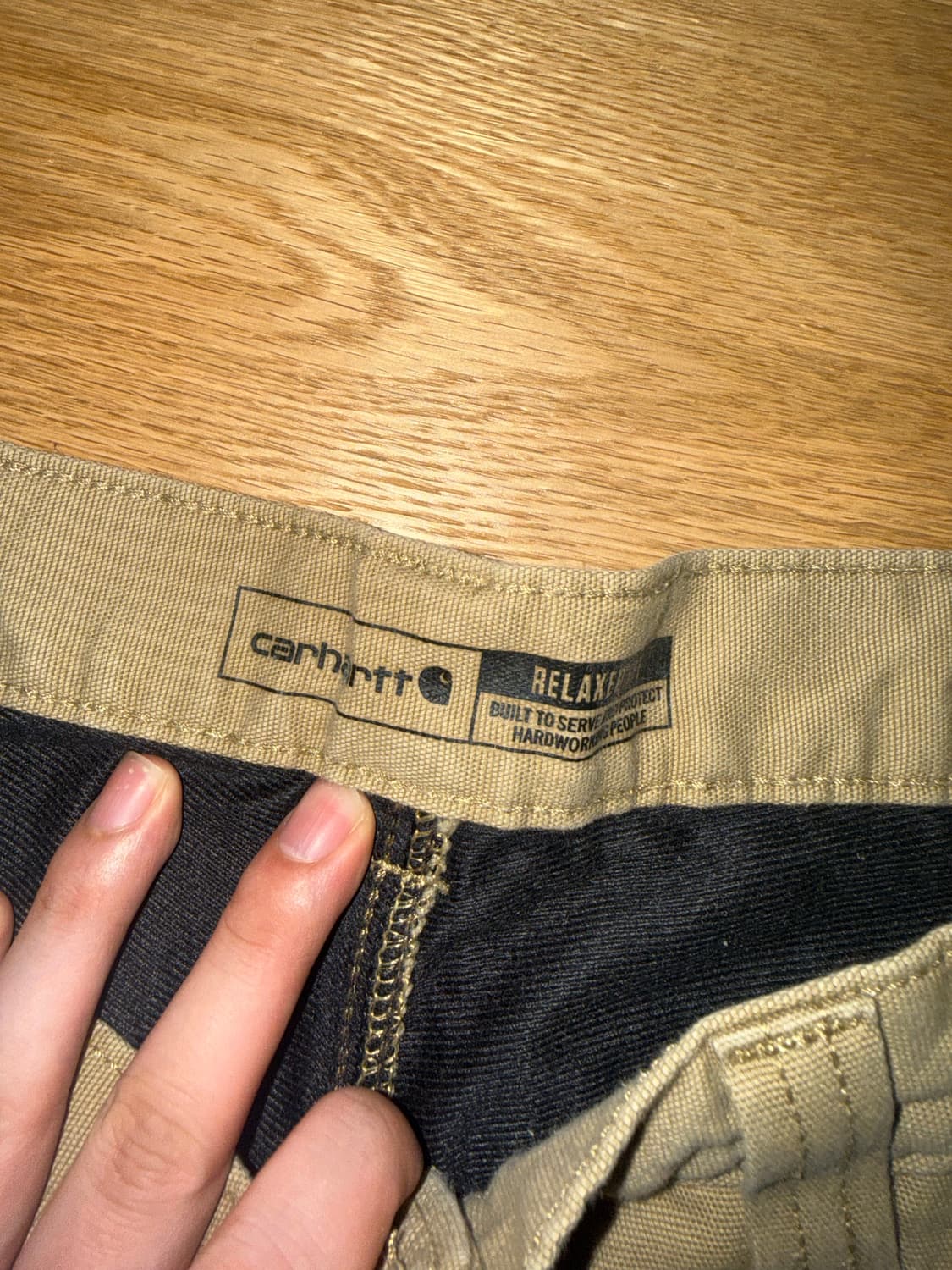 칼하트 베이지 치노팬츠 상품이미지3