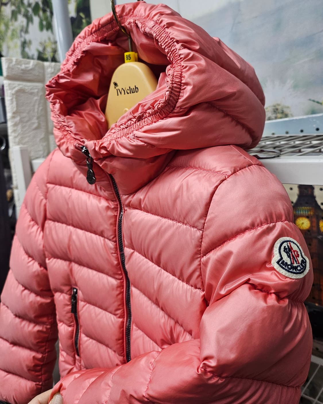 몽클레어 키즈패딩 6Y 핑크 여아패딩 AD27 상품이미지3