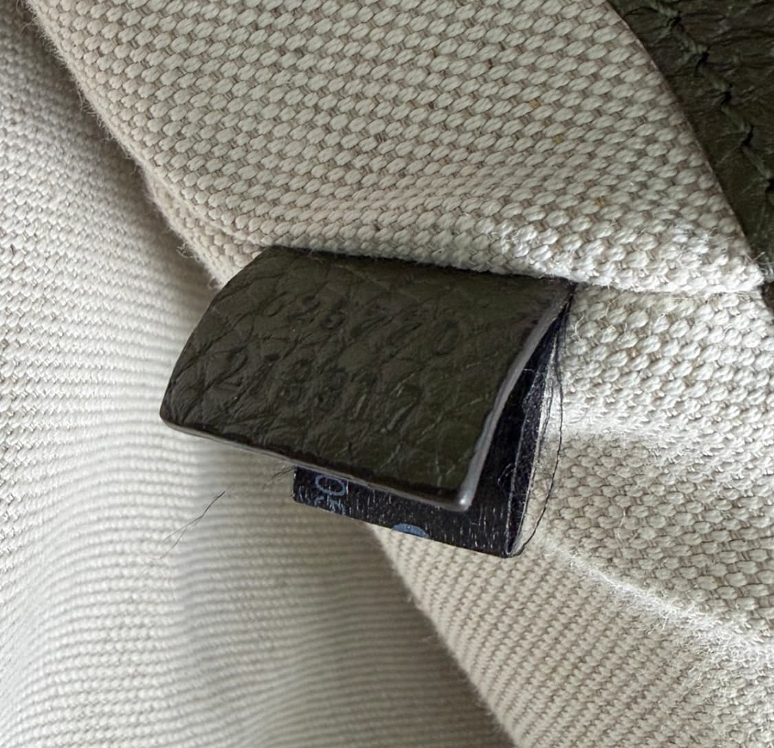 구찌 남성 점보 GG 로고 레더 백팩 라지 다크 그린 625770 상품이미지10