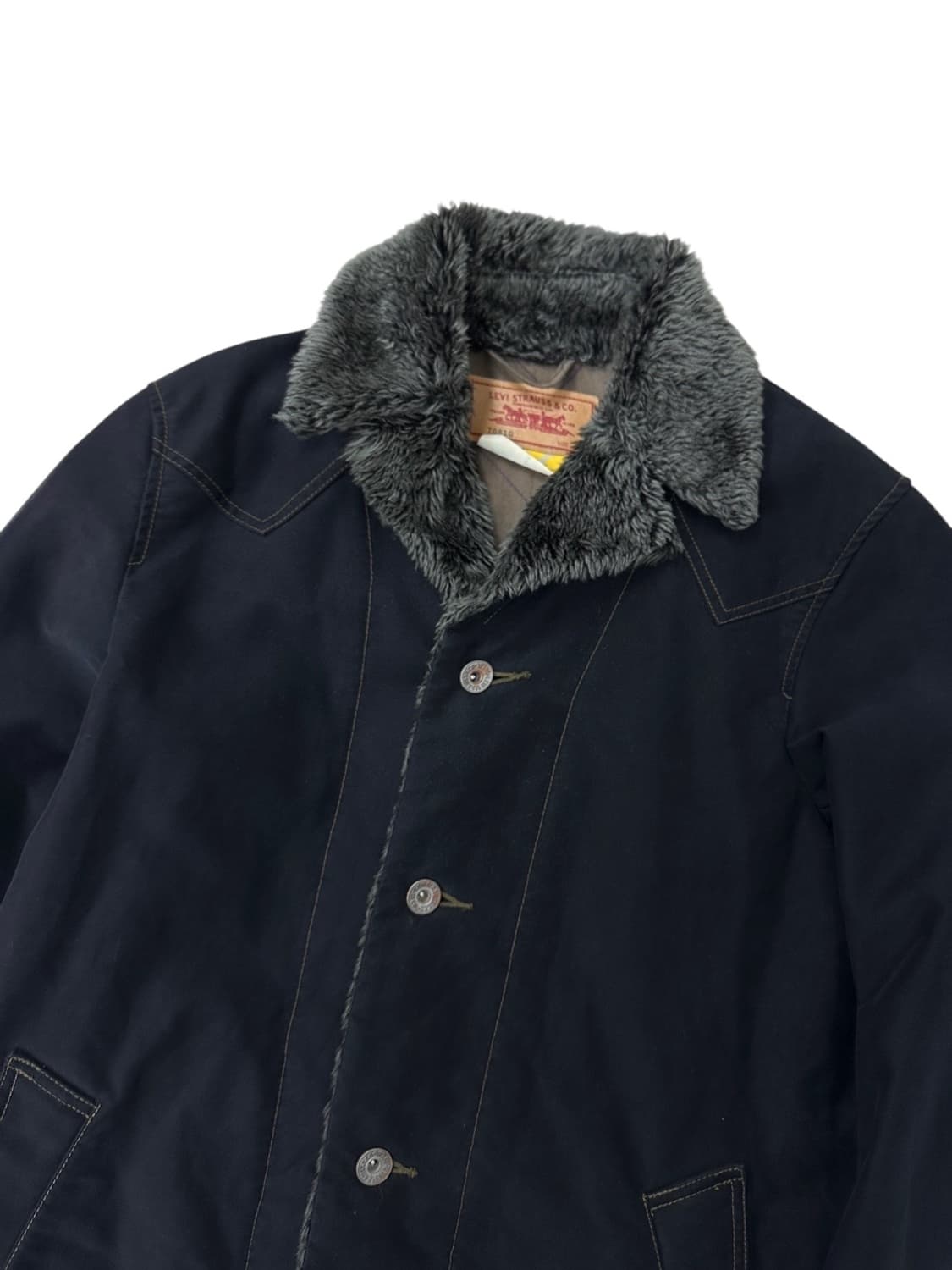 00s 재팬 리바이스 덱자켓 블랙 (L)  상품이미지2