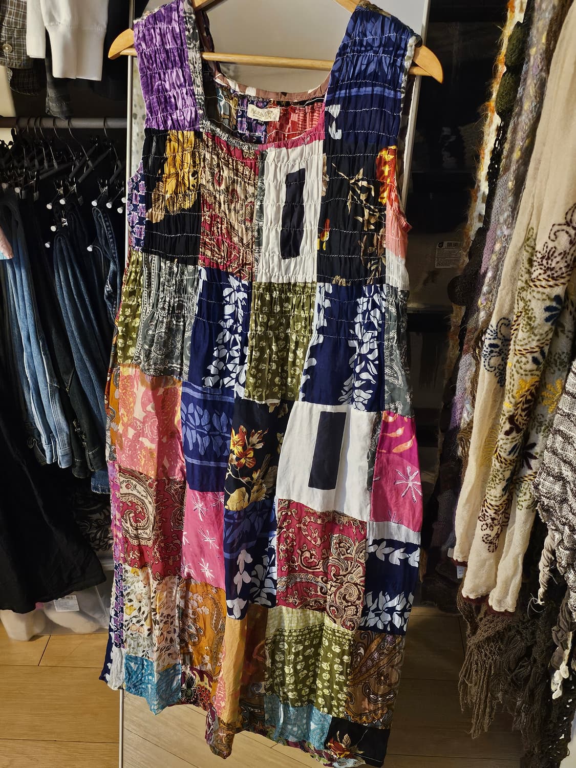 히피 에스닉 패치원피스 상품이미지1