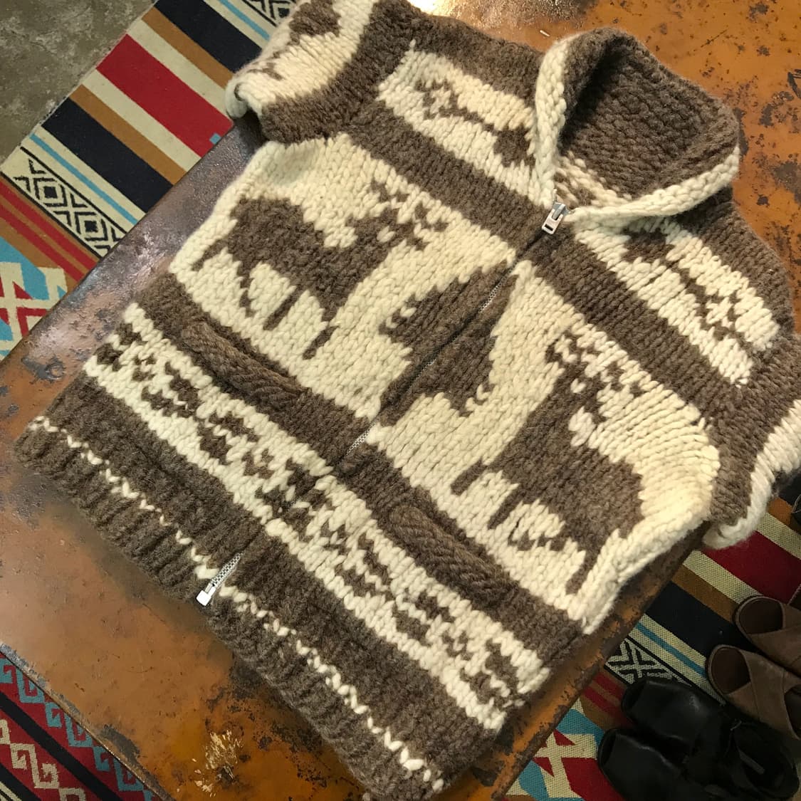 VTG 빈티지 노르딕 패턴 코위찬 여성 55 66 남성 97  상품이미지6