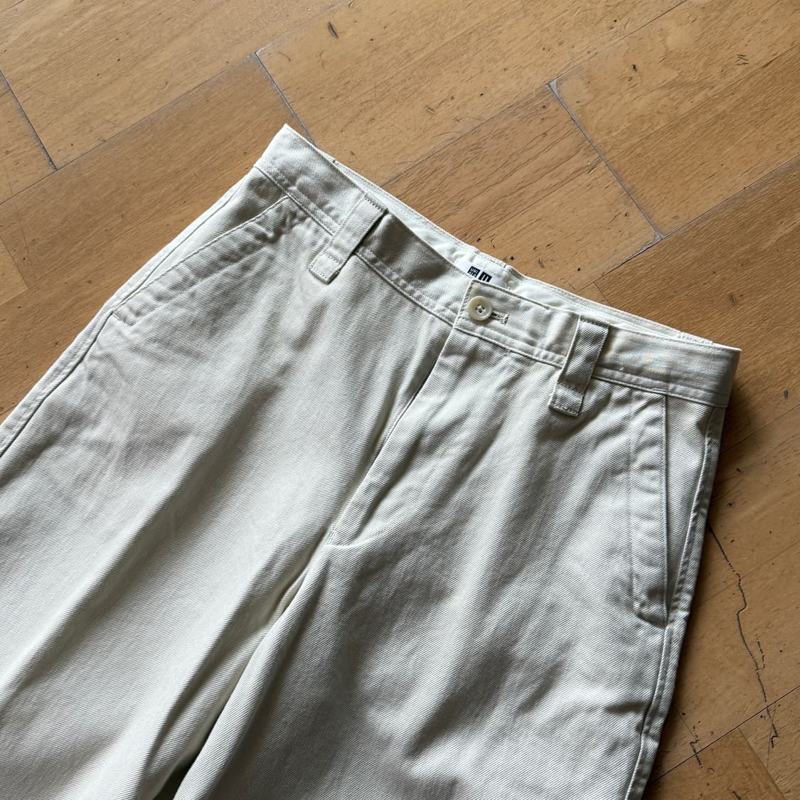 유니클로 와이드핏 치노팬츠 73 상품이미지2