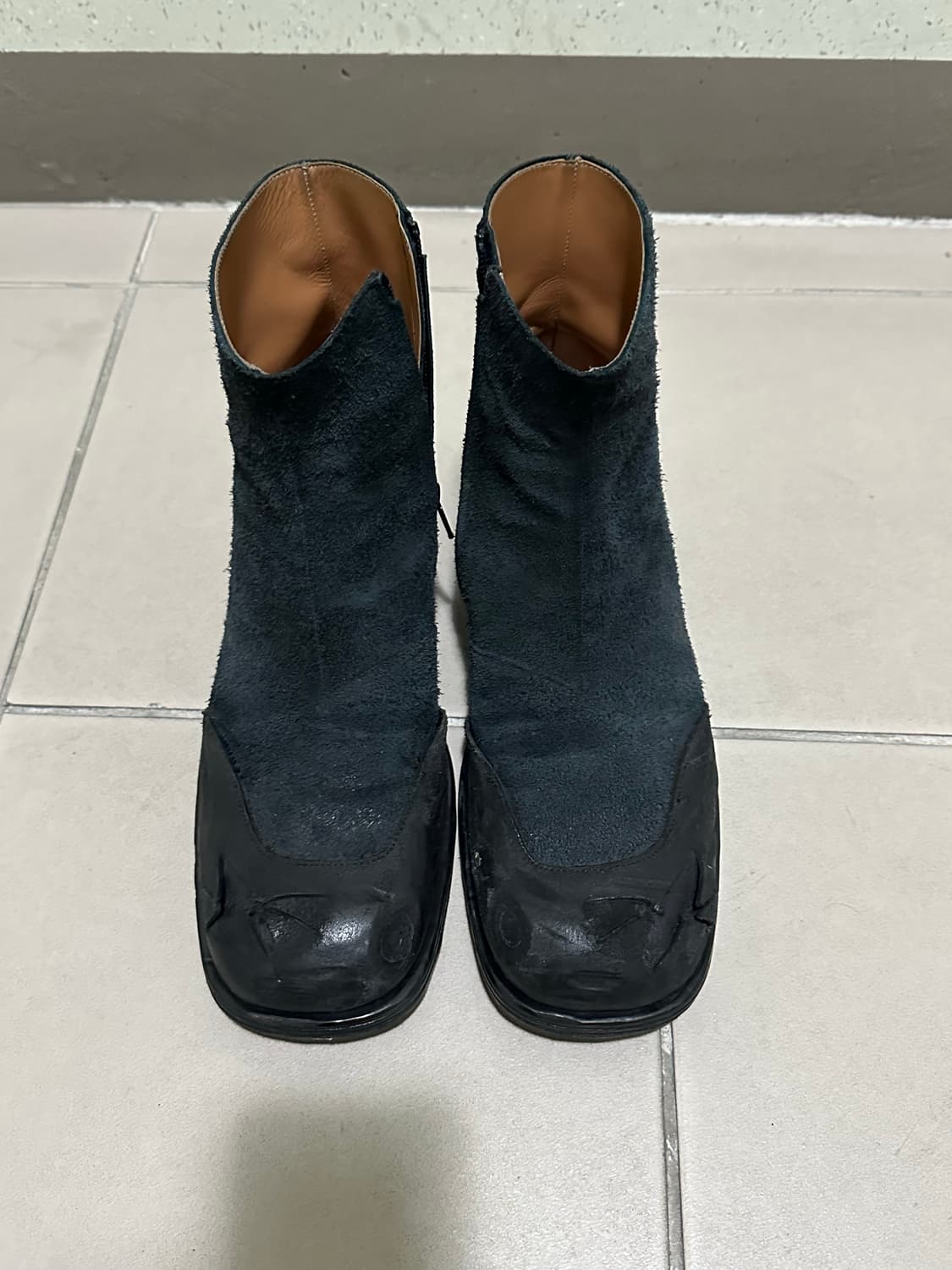 [43]메종 마르지엘라 S/S 2021 디스트로이드 스퀘어 토 타비 부츠 상품이미지9