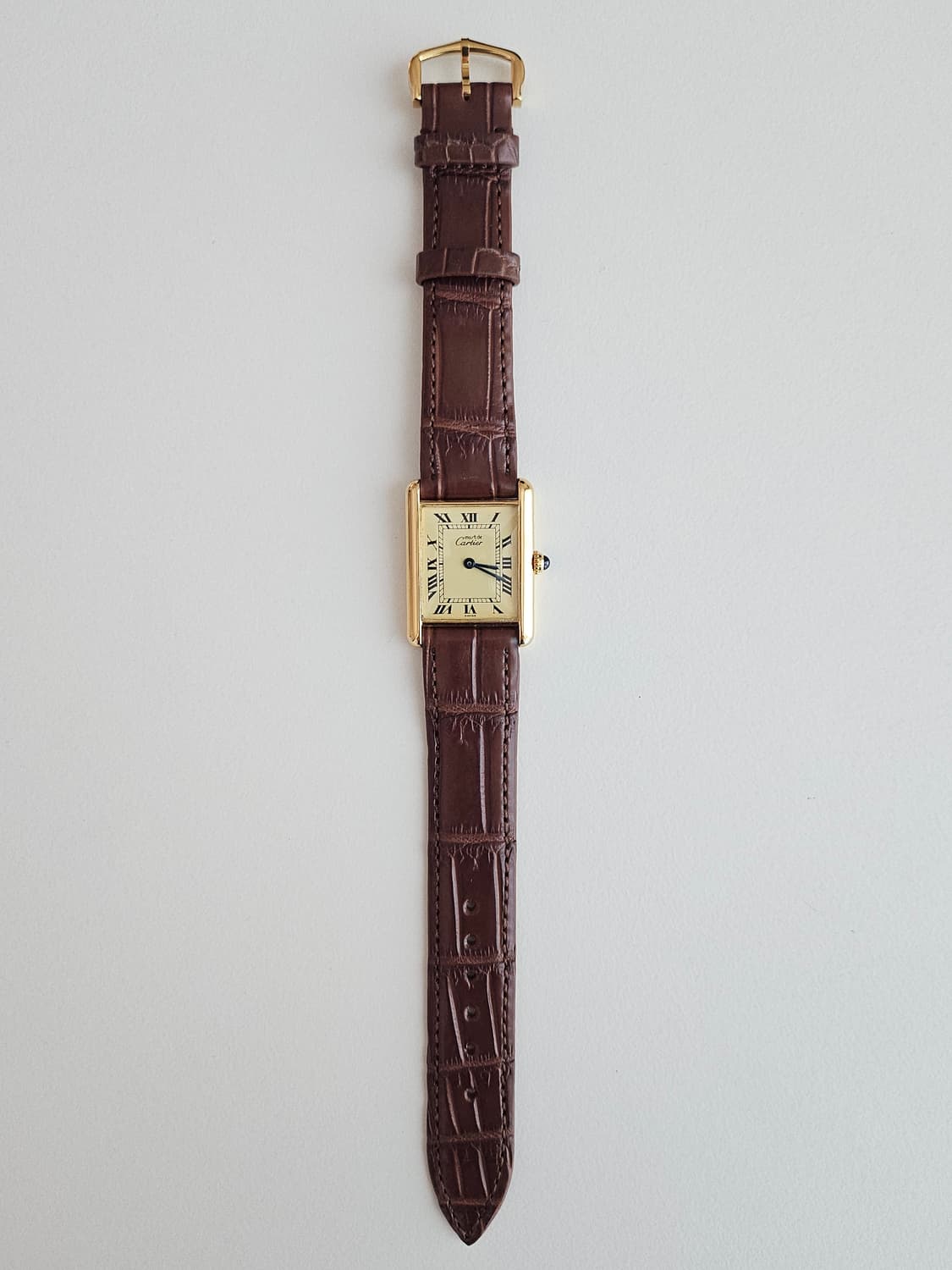 까르띠에 빈티지 탱크 머스트 라지 쿼츠 상품이미지5