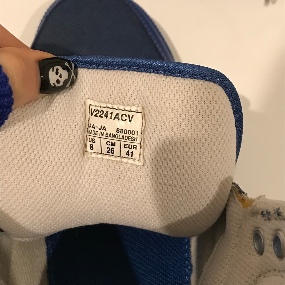 Vans 반스 블루 하이탑 상품이미지7