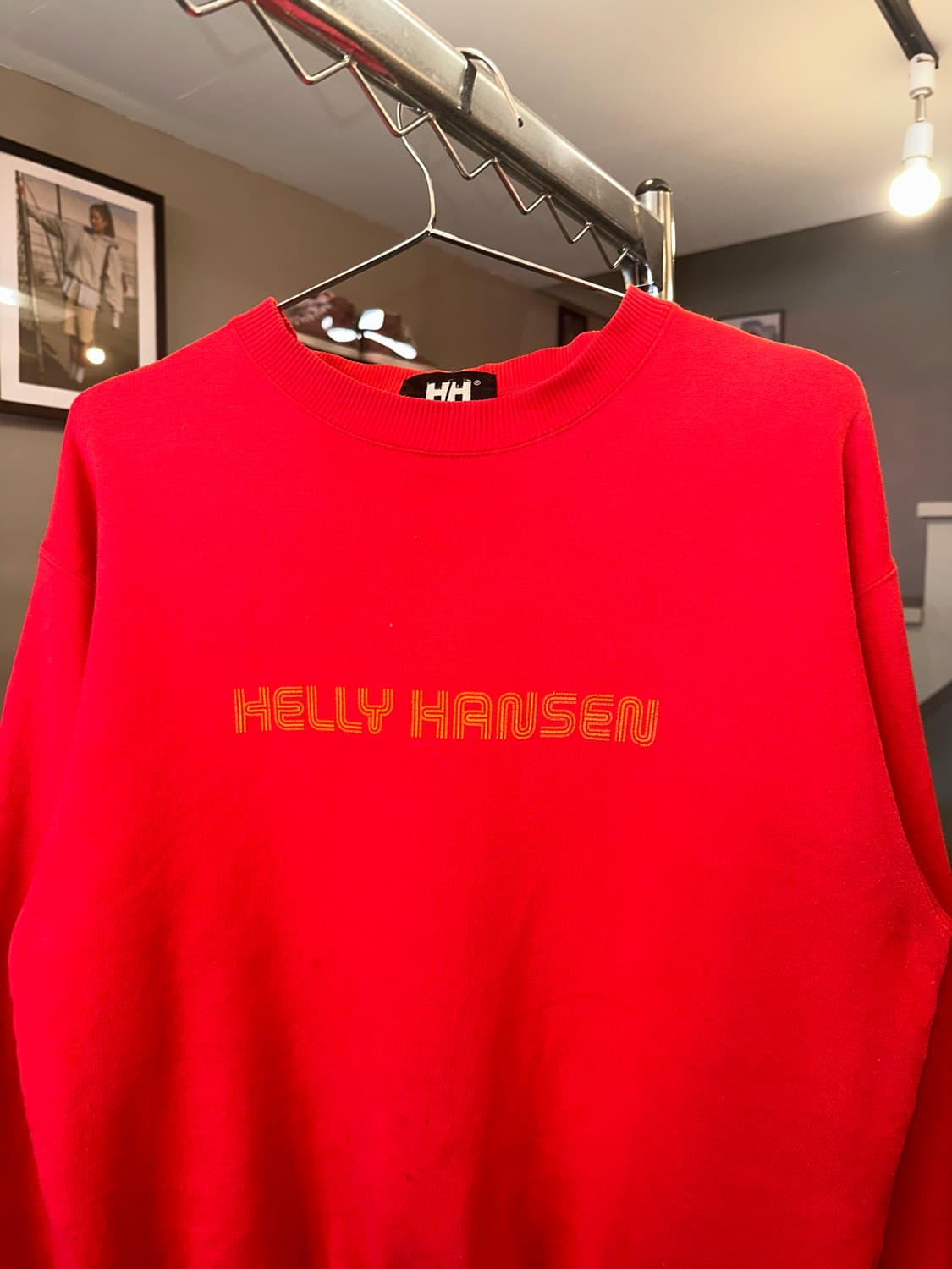 Helly Hansen logo detail red sweatshirt  상품이미지6