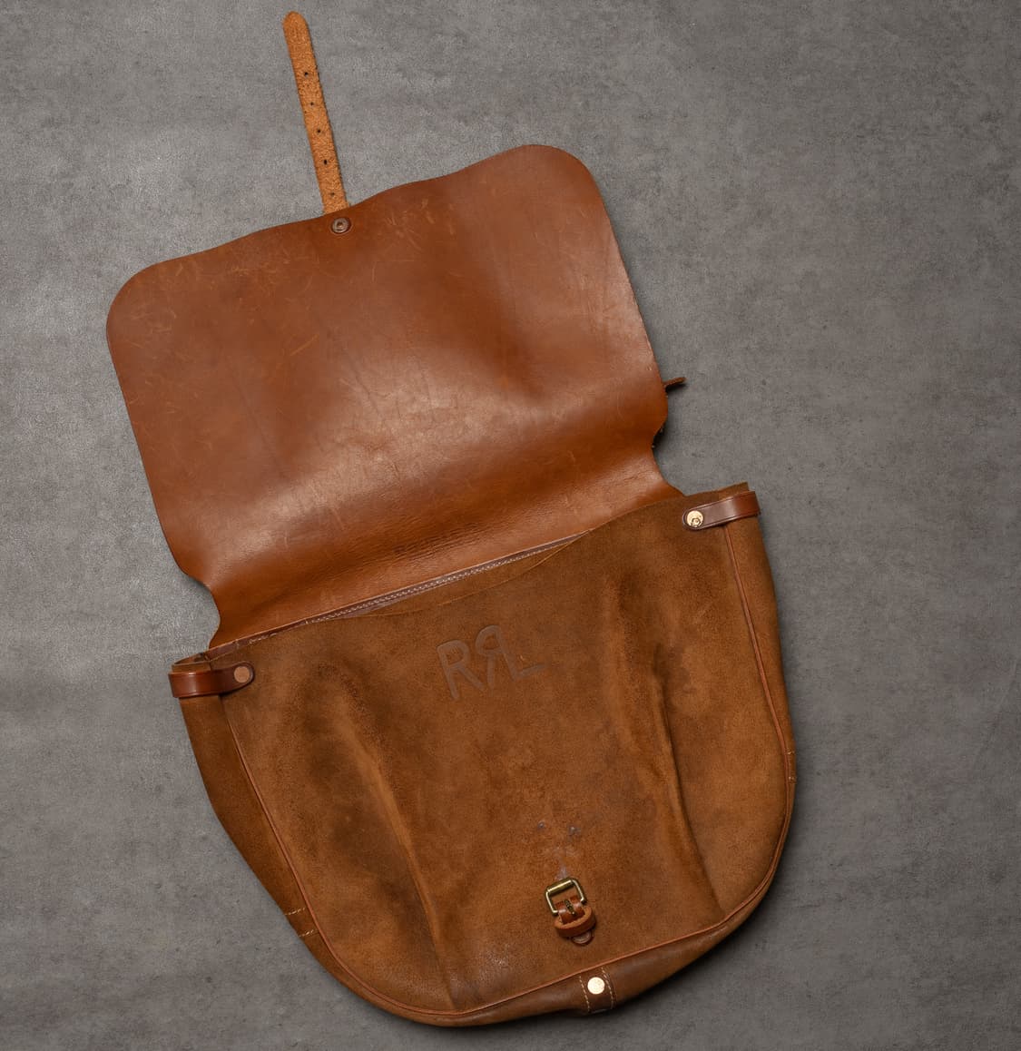 RRL 더블알엘 roughout leather mailbag 상품이미지3