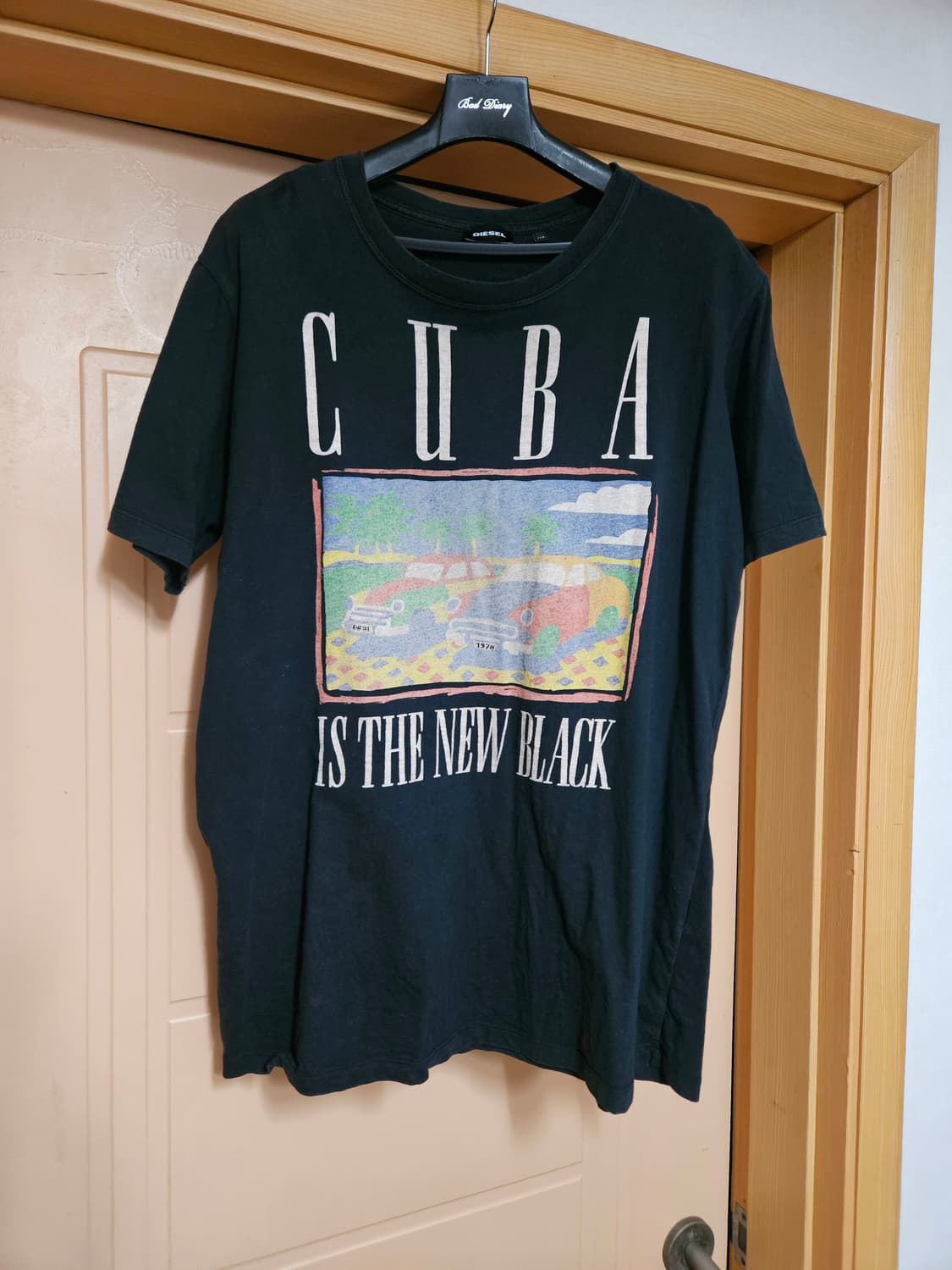 Vintage Diesel 디젤 CUBA 반팔 티셔츠  상품이미지1