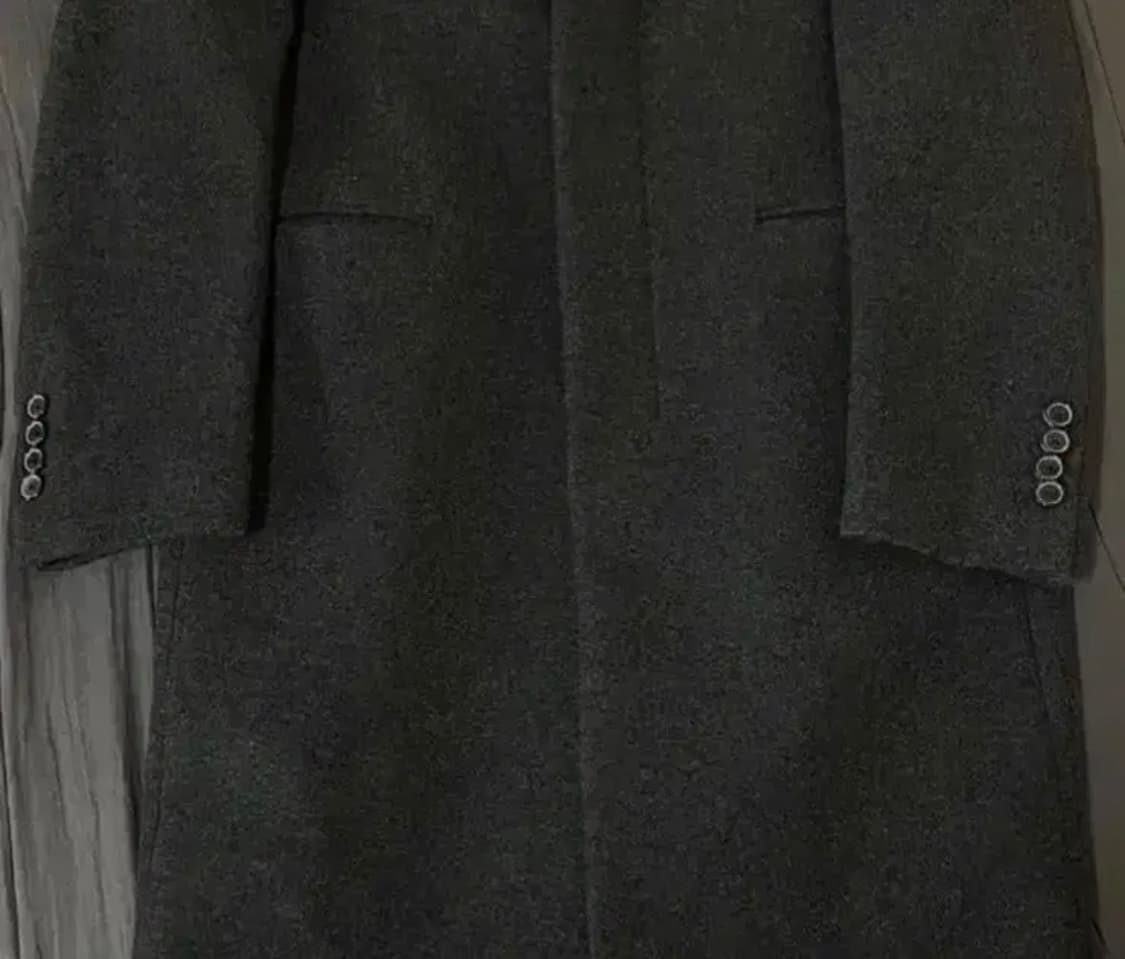 마마가리 히든 싱글코트 차콜 50 상품이미지2