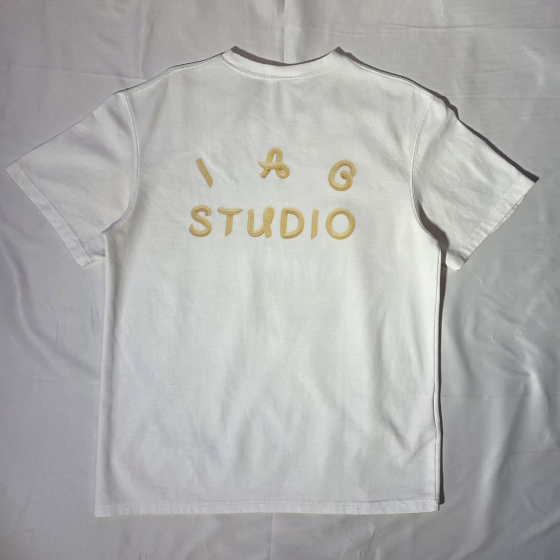 [L]아이앱 스튜디오 x 오뚜기 마요네스 50주년 티셔츠 화이트 상품이미지7