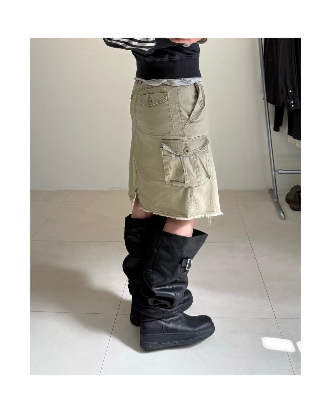 Shuca 카고 스커트 상품이미지1
