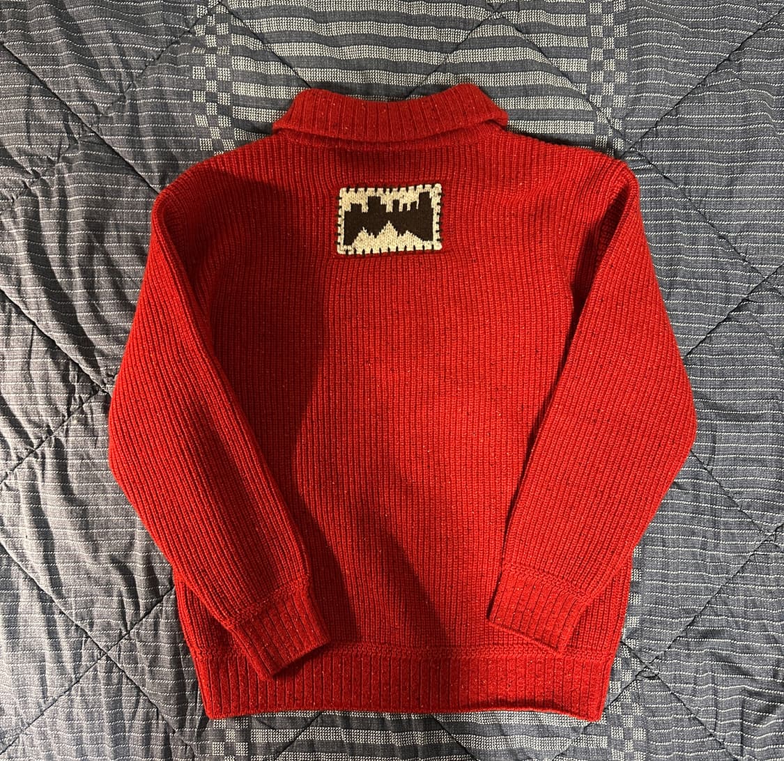 이외들 하프집업 니트 1사이즈 상품이미지2