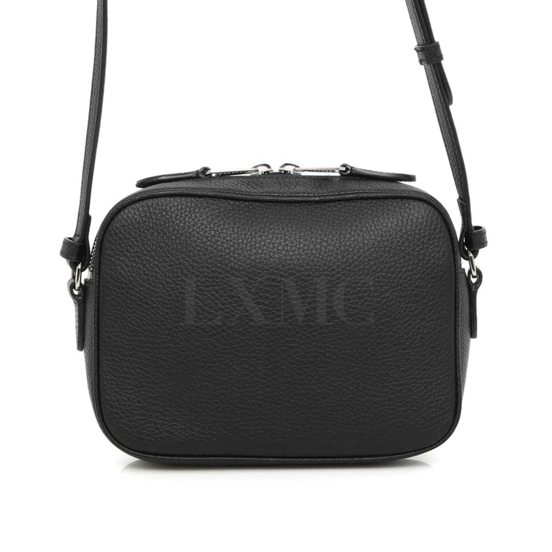 버버리 블랙 미니크로스 더블지퍼 카메라백 8061569 상품이미지5