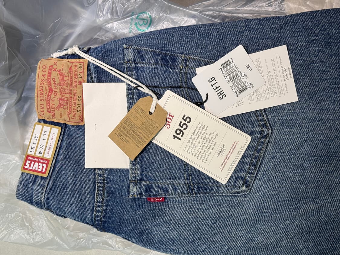 lvc 1955 501 도르닉 32x30 새상품 상품이미지2