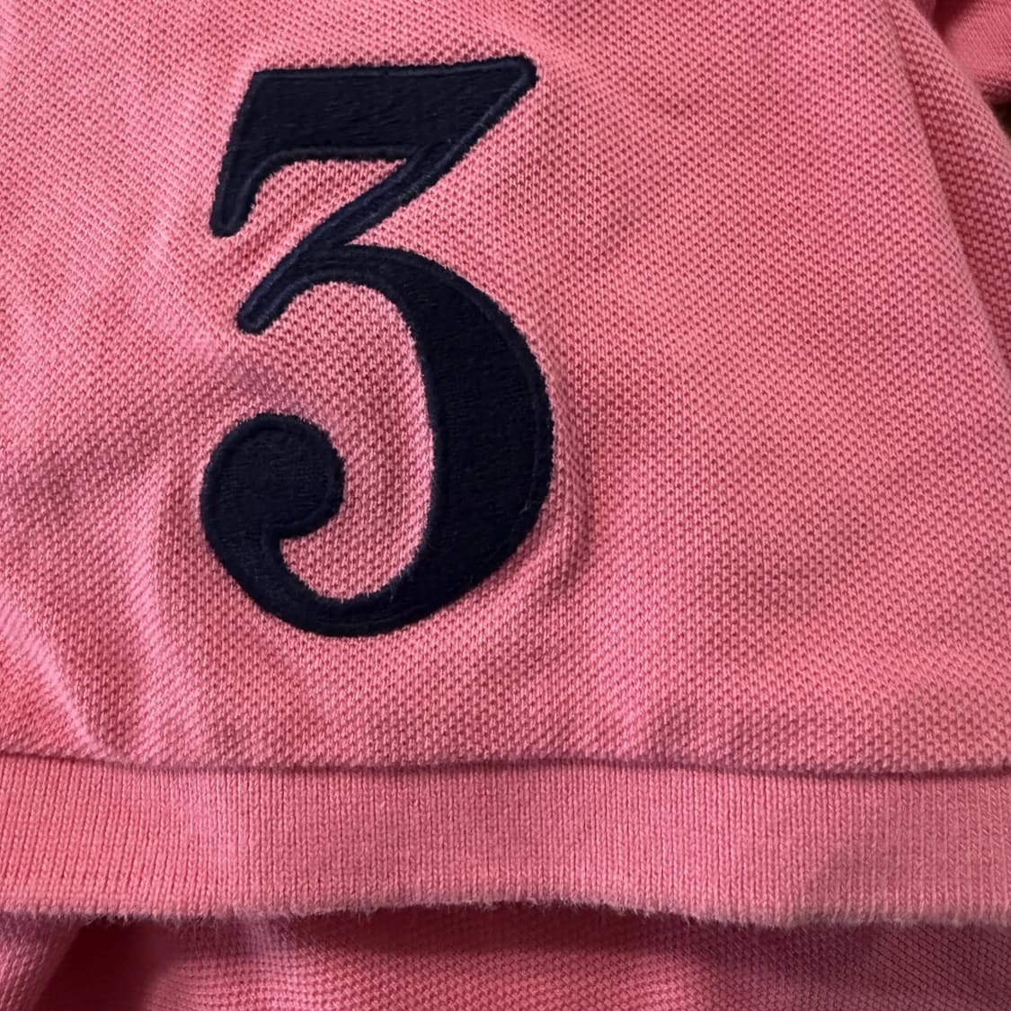 폴로 랄프로렌 빅포니 카라 반팔 티셔츠 핑크 상품이미지4