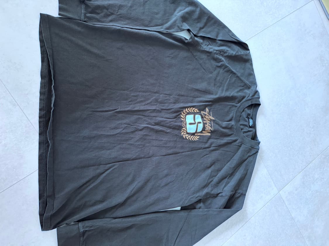 (중고/XL) 스투시 롱슬리브 블랙 xl 상품이미지2