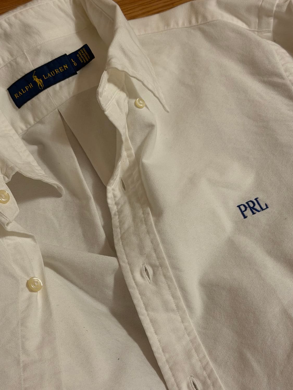 폴로 랄프로렌 화이트 셔츠 상품이미지8