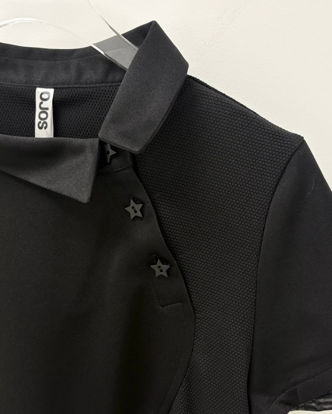 오호스 side neck collar T 상품이미지3