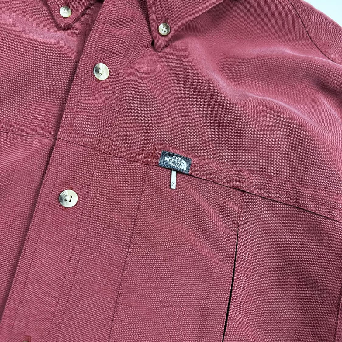 노스페이스 스몰로고 오버핏 워크셔츠 XL 상품이미지3