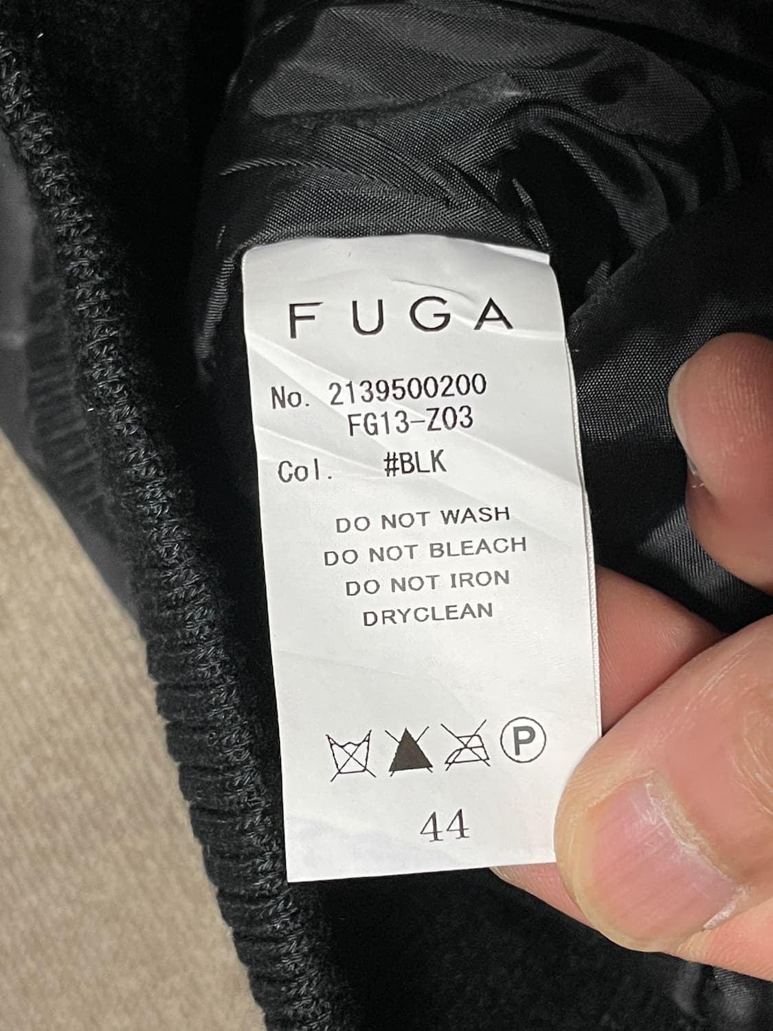 Fuga 푸가 퍼 트리밍 후드 블루종 점퍼 상품이미지5