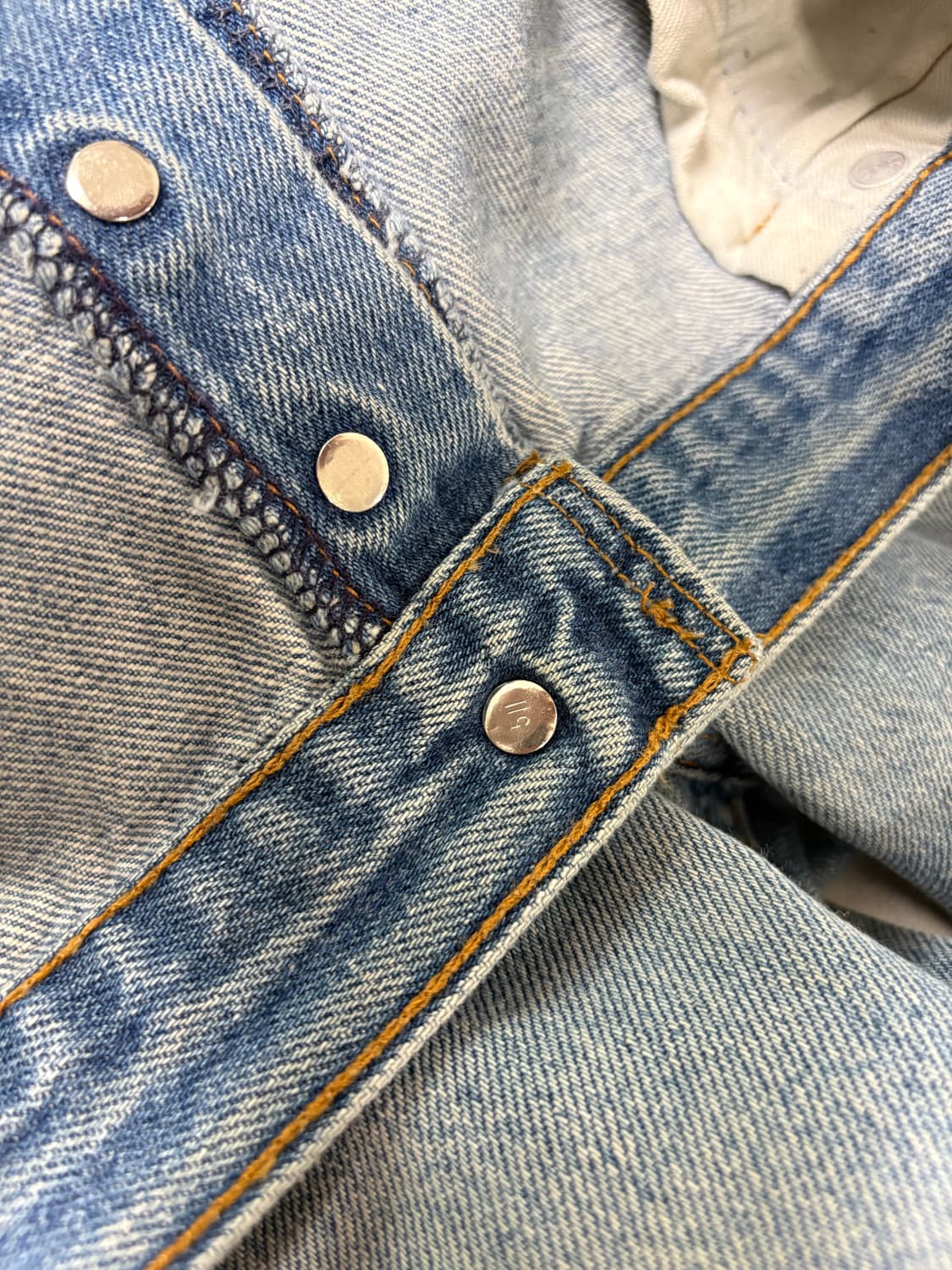 90s Levi's 501 44x32 Made in USA 상품이미지5