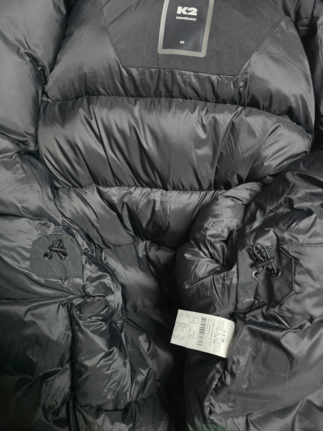 K2 고스트 여성 구스다운 롱패딩.  싸이즈95 상품이미지8