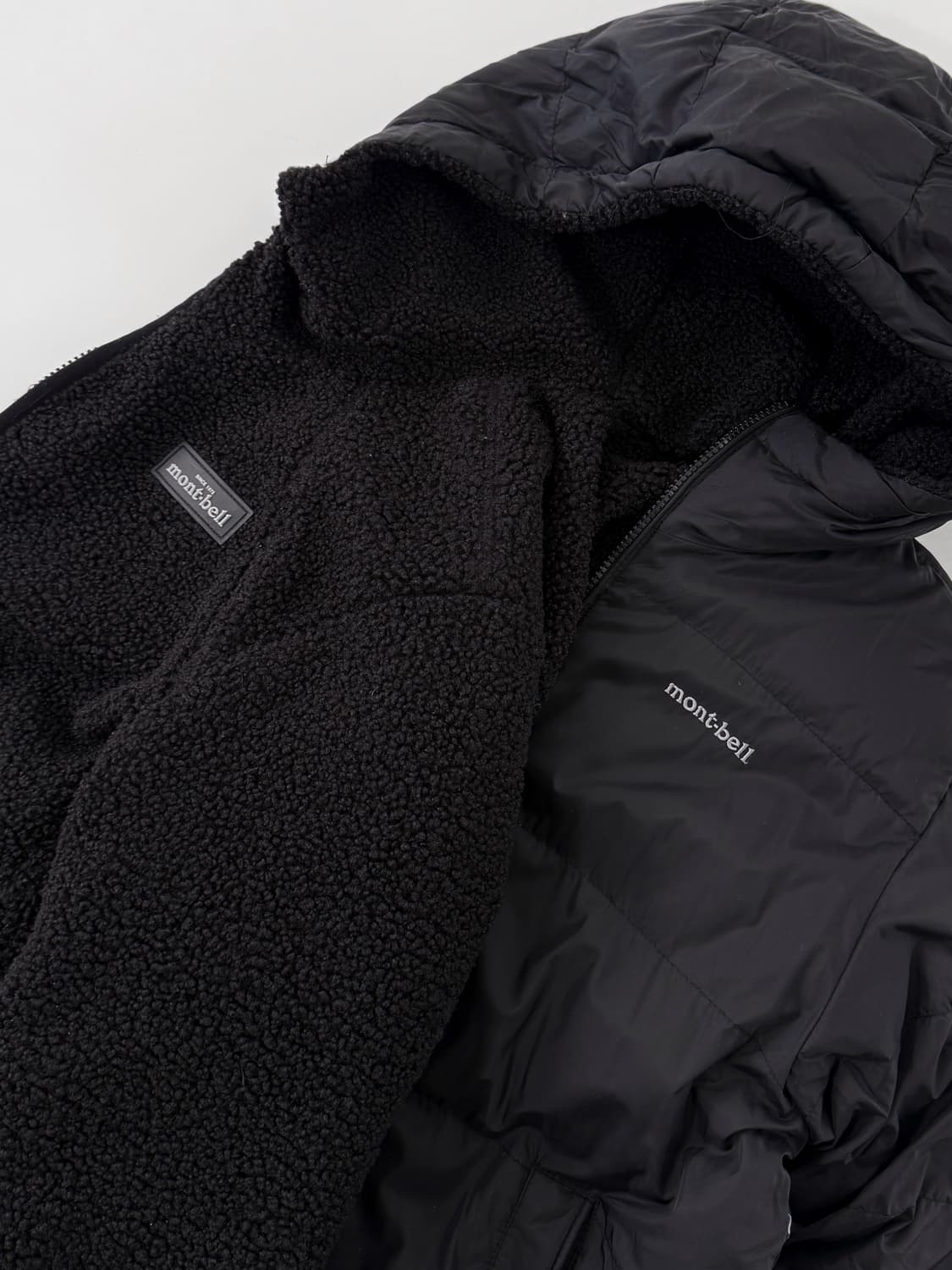 몽벨 루즈핏 양면 리버서블 24fw 플리스 패딩 자켓 상품이미지4