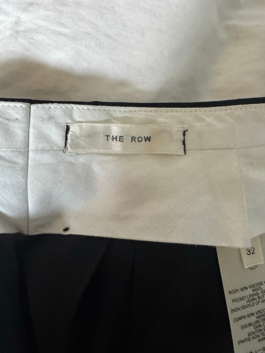 더로우 The Row Rufus 팬츠 32 상품이미지6