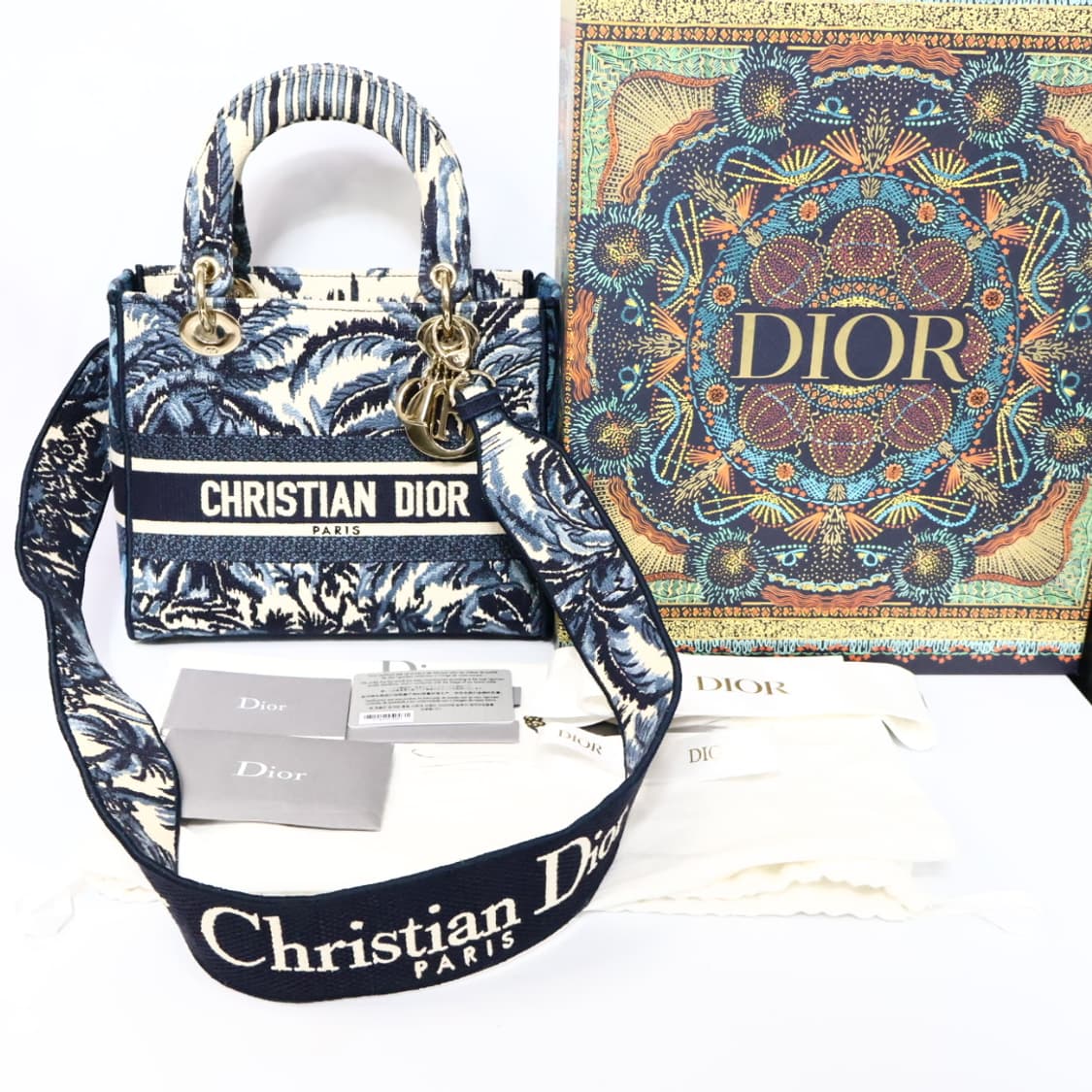 디올 레이디 디라이트 D-Lite 미디움 백 상품이미지10