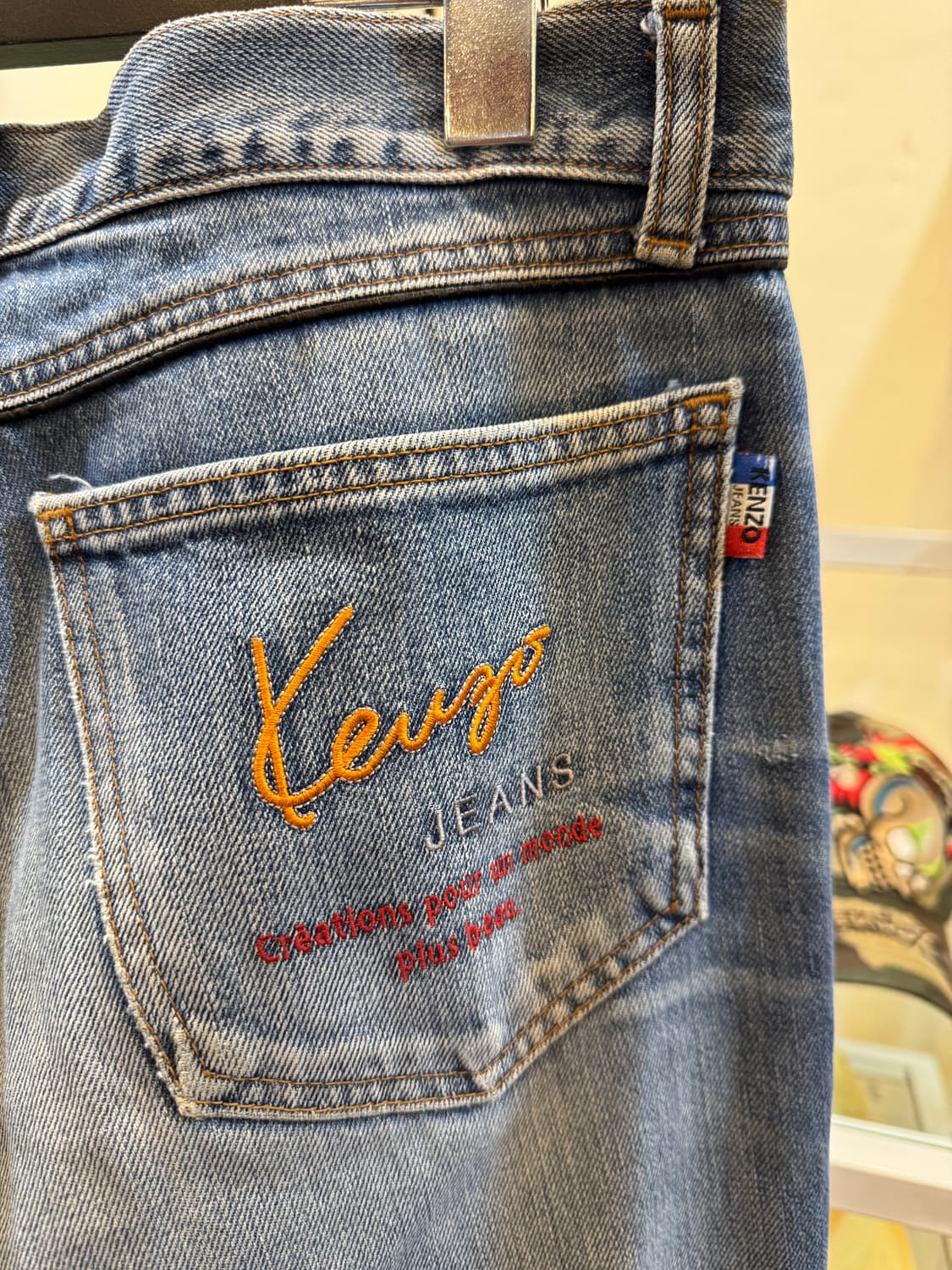 겐조 진스 빈티지 데님 팬츠 34in 상품이미지8