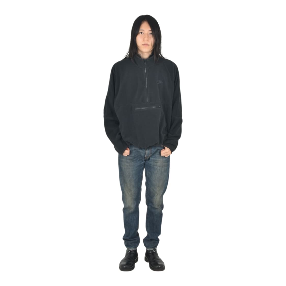 나이키 오버핏 반집업 아노락 후리스 플리스 점퍼 N0328 상품이미지5