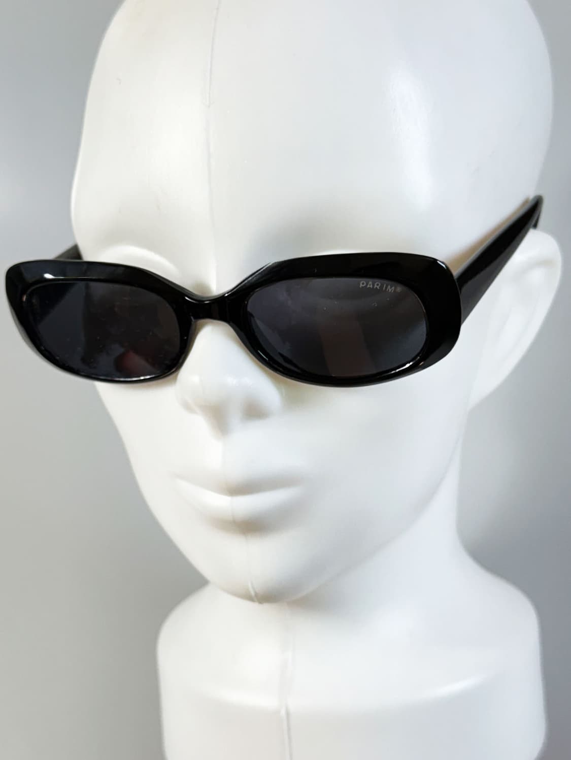 90s PARIM 블랙 볼드 스퀘어 빈티지 선글라스 상품이미지8