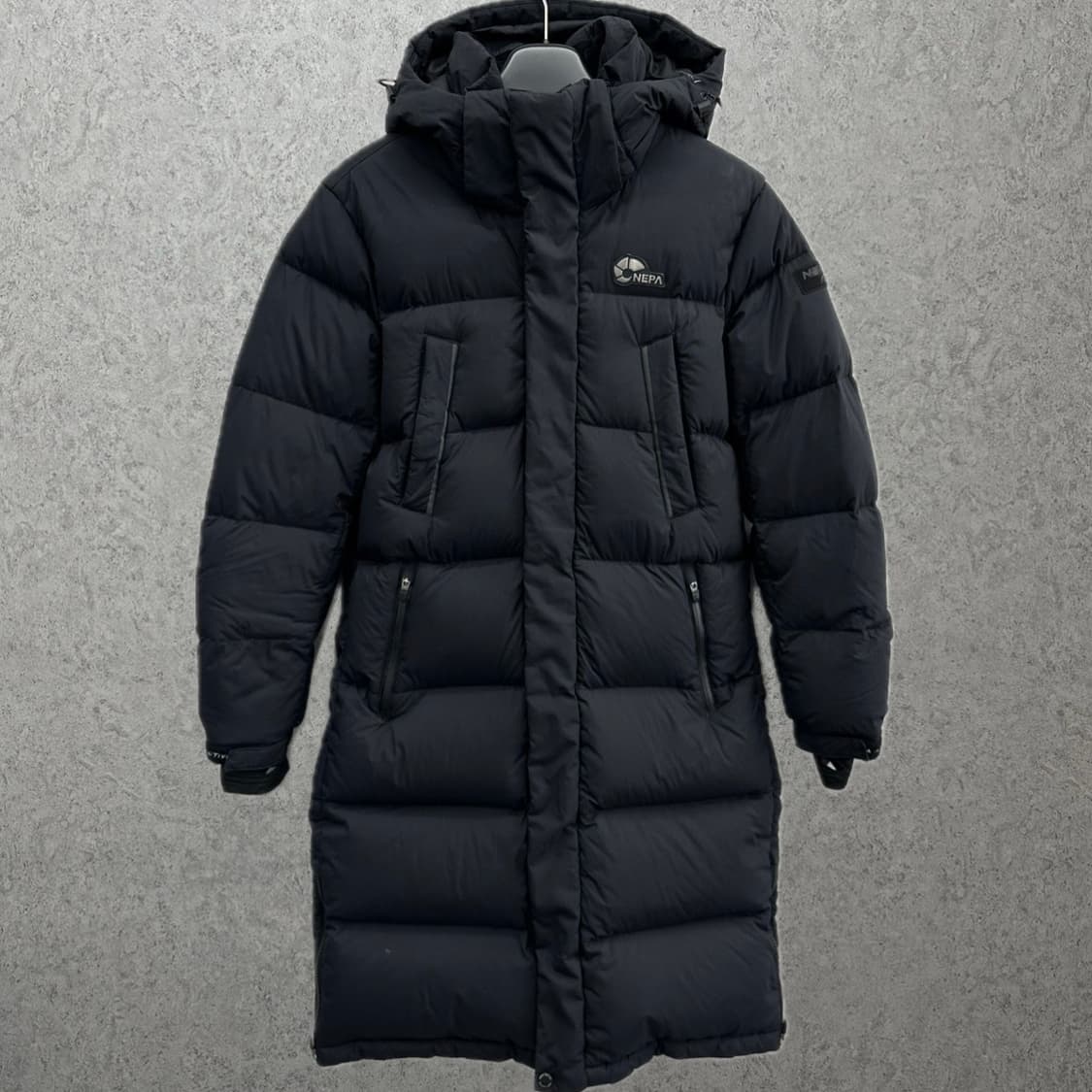 90 네파 여자 구스다운 롱패딩 상품이미지1