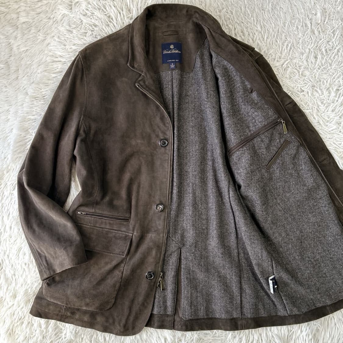 브룩스 브라더스 고트 스웨이드 자켓 상품이미지1