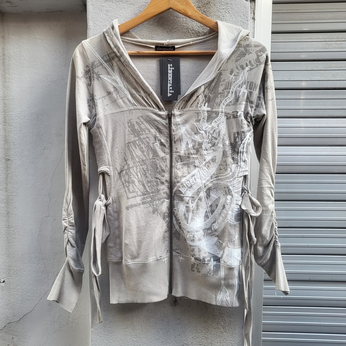 LIBERTALIA Hooded zip-up   상품이미지6