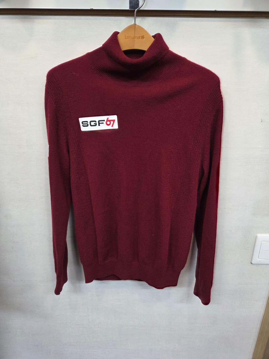 슈페리어 sgf67 골프 울 니트 목폴라 티 100 상품이미지1