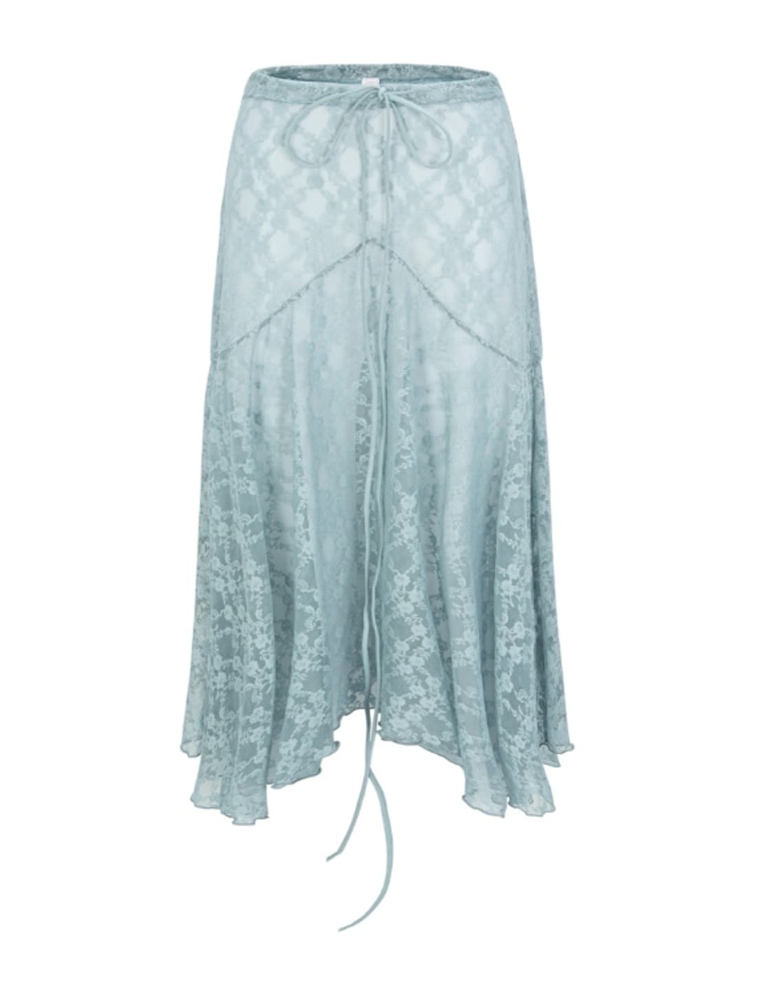 MINJIENA lace skirt bluegrey 상품이미지1