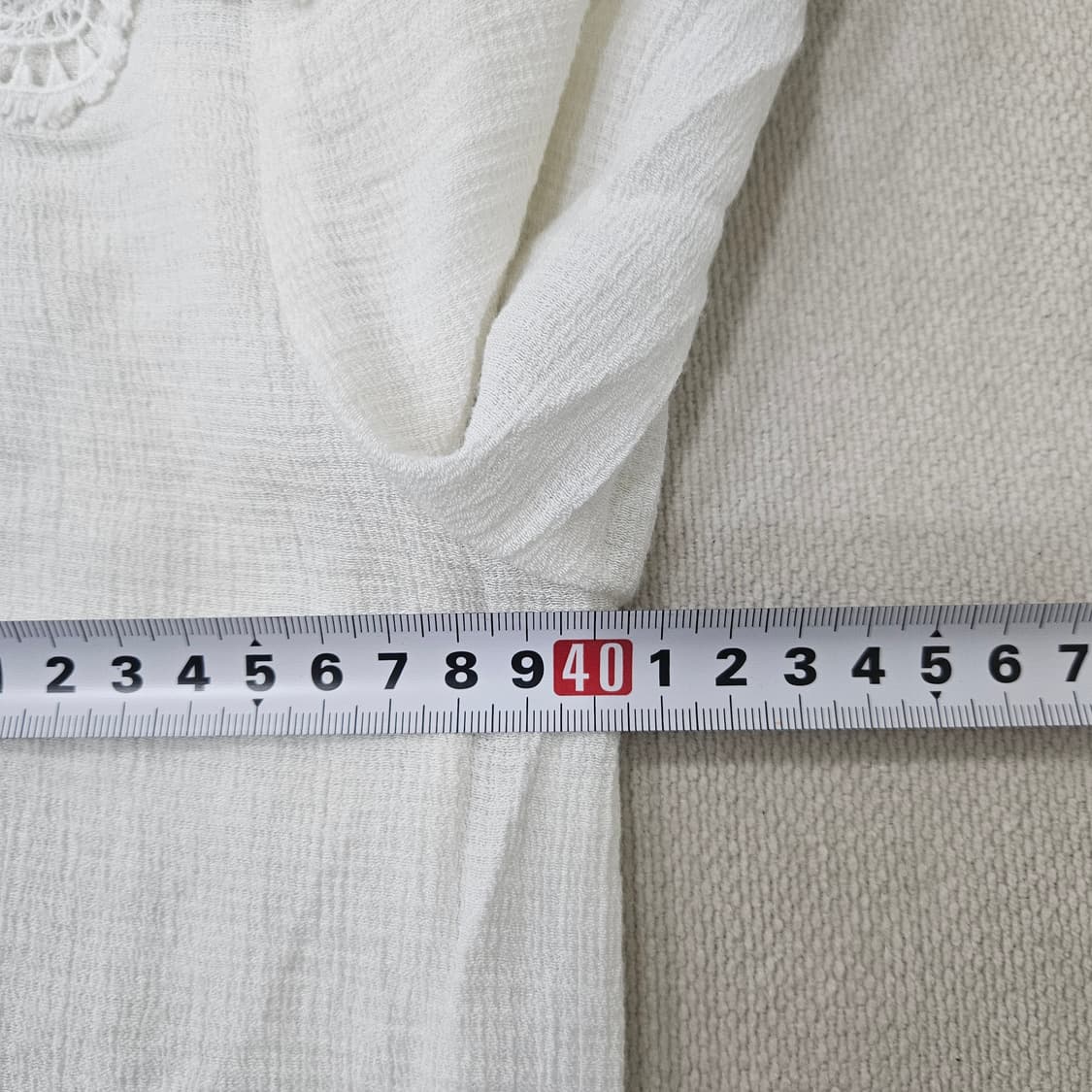 01 올리브데올리브 레이스 블라우스 0402Y 상품이미지5