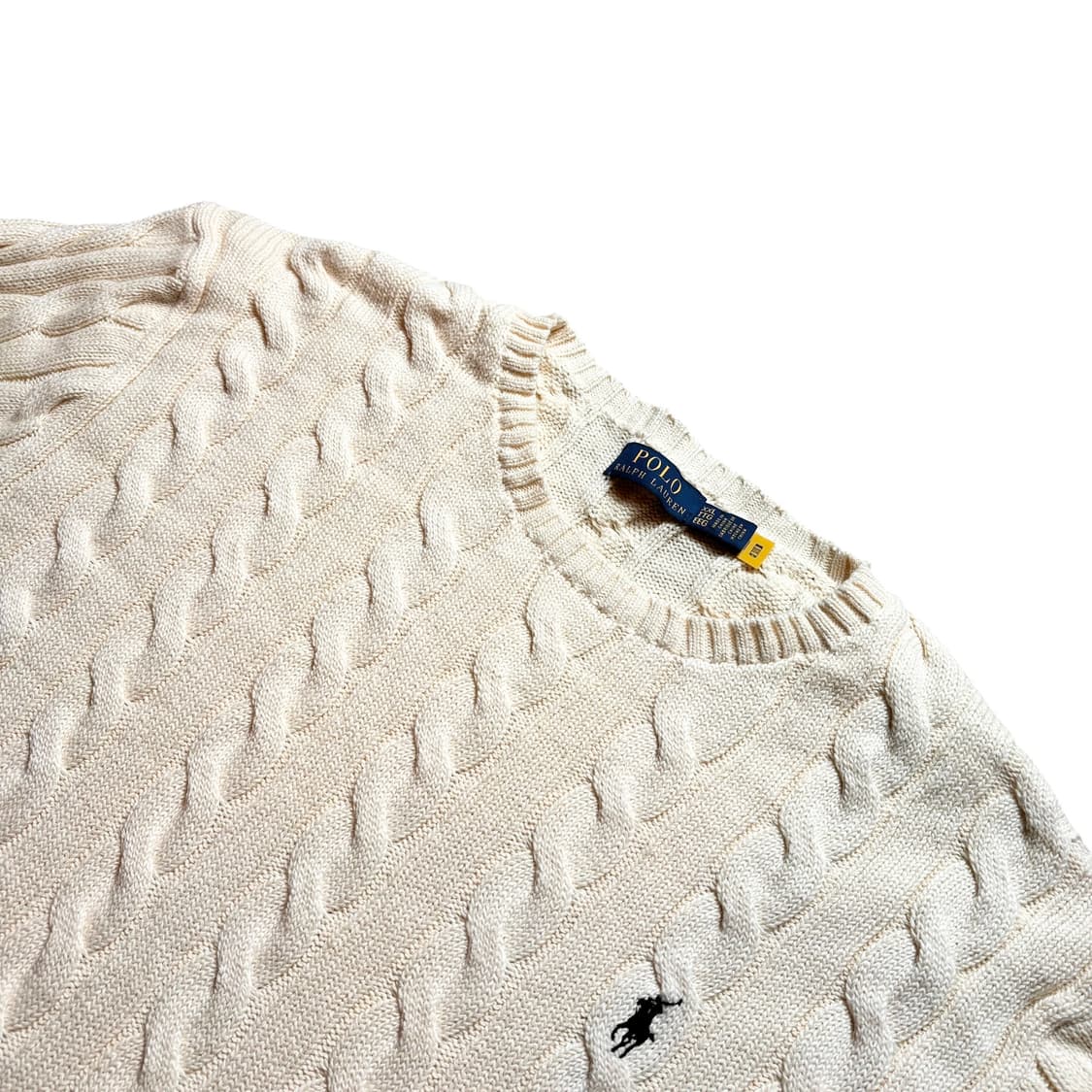 폴로 꽈배기 니트 상품이미지2