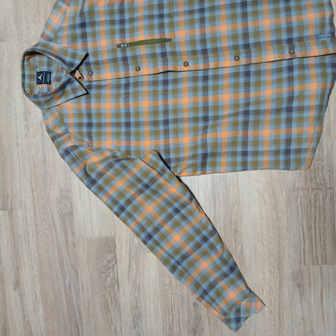 nike 나이키 조던 체크 셔츠 남방 상품이미지4