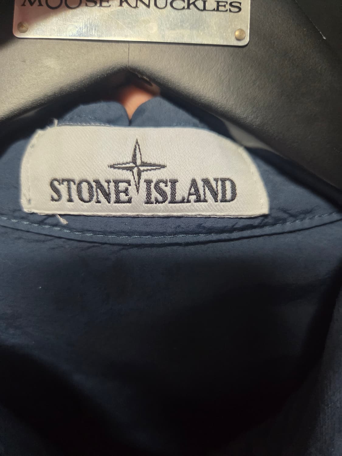 스톤아일랜드 나슬란 오버셔츠 자켓 L 아비오블루 색상 상품이미지3