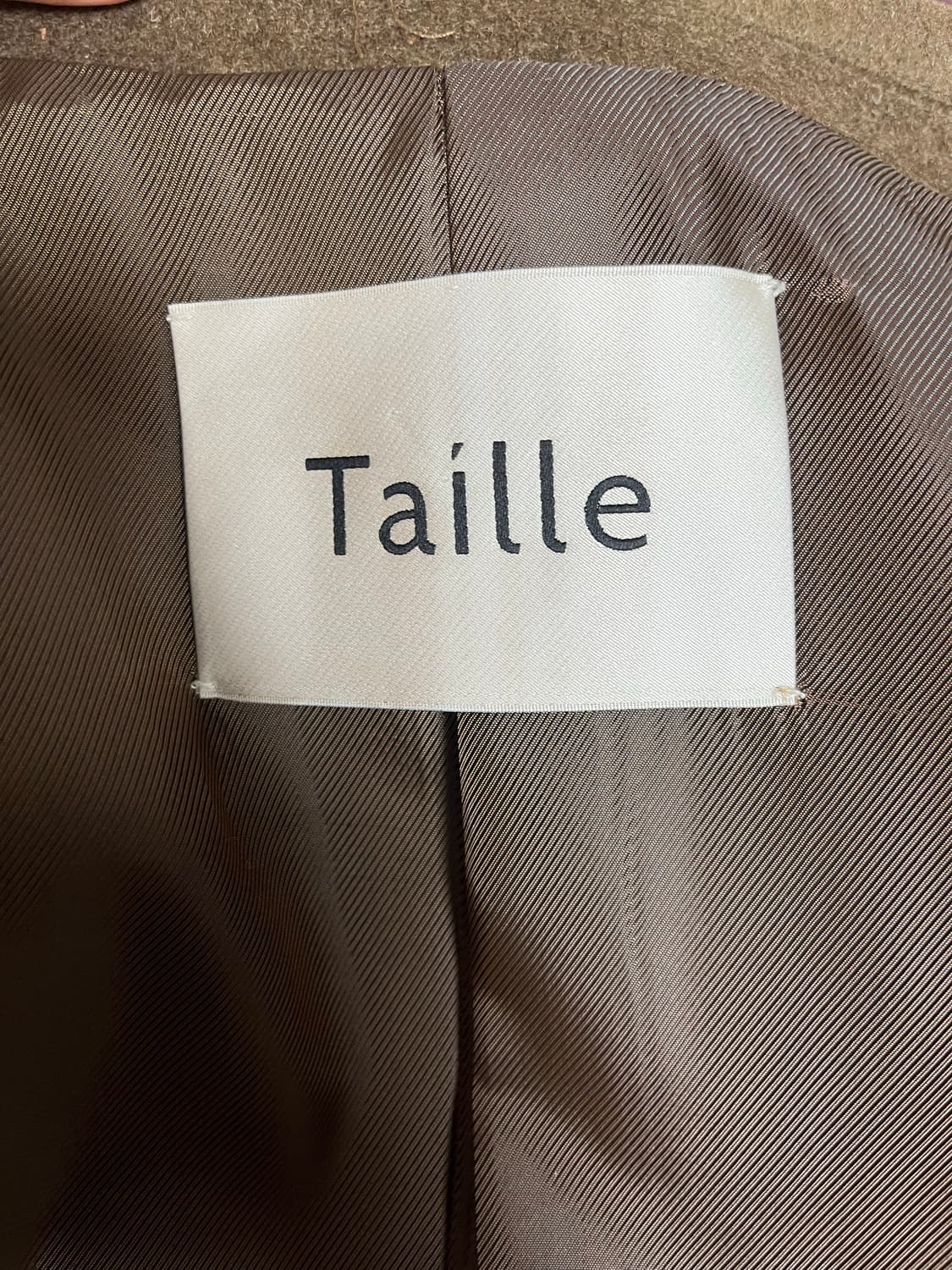 [타일레]시그니처 테일러드 코트_카키 브라운 (1) 상품이미지7