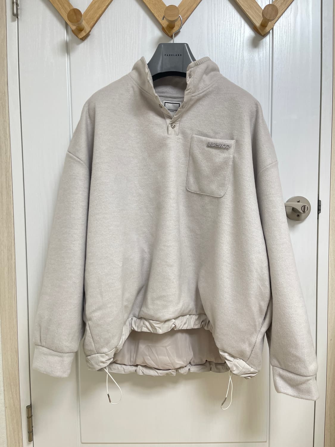 우영미 풀오버 티셔츠 그레이 상품이미지1