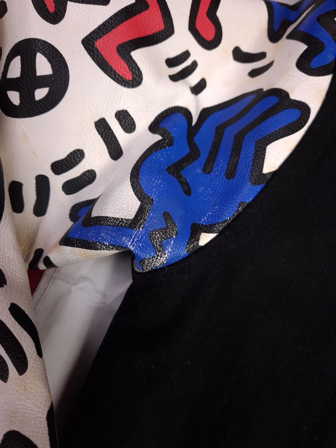 오리지날 조이리치 x 키스해링 바시티 자켓 상품이미지9