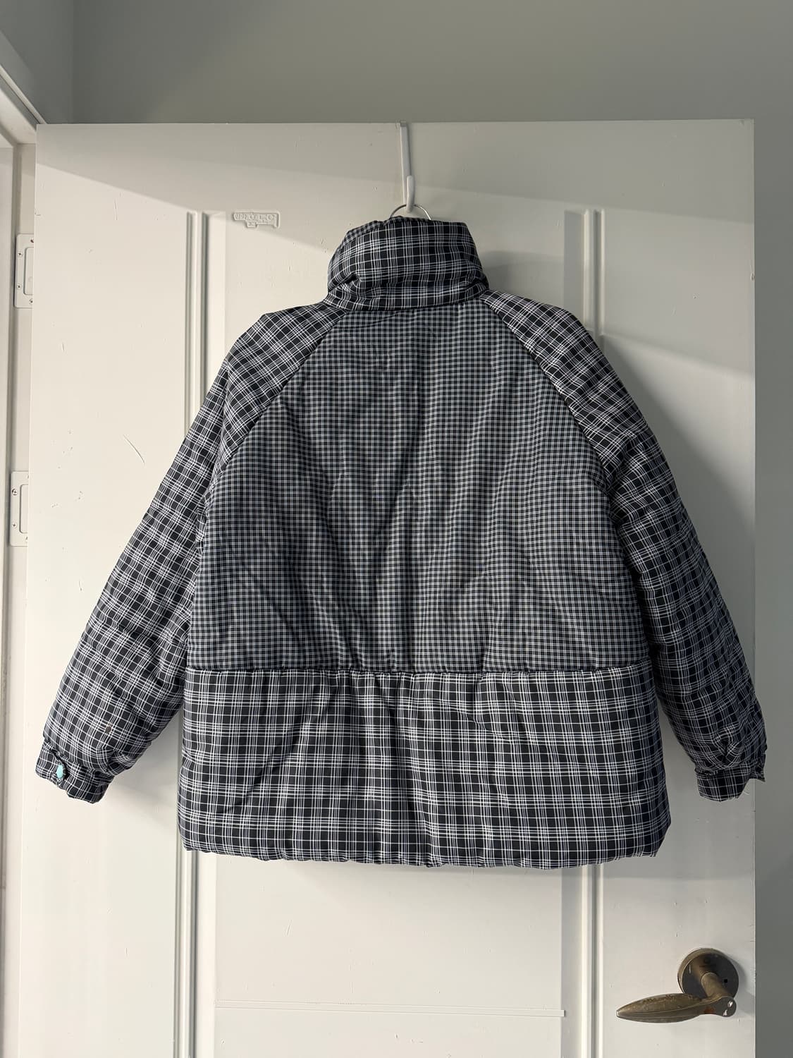 일본빈티지 체크 모리 숏패딩 상품이미지10