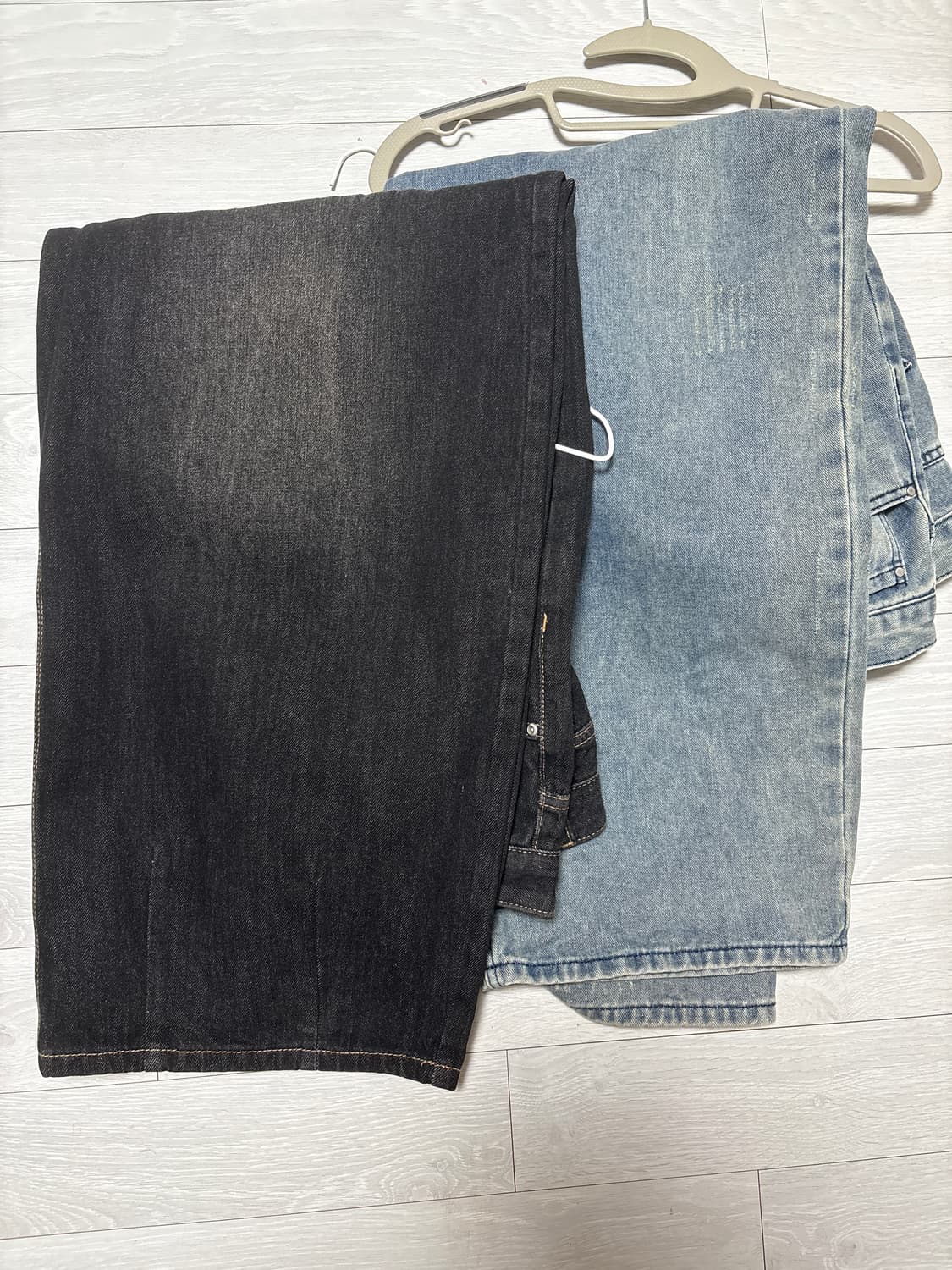 데님팬츠 2개 급처 상품이미지1